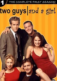 Два парня и девушка