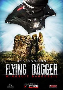 Джеб Корлис. Летающий кинжал. Смельчак в Вингсьюте
