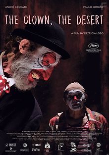 Клоун, пустыня