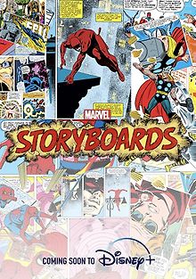 Раскадровки Marvel