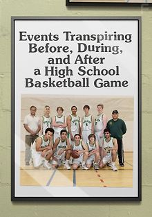 События, происходящие до, во время и после баскетбольного матча в школе