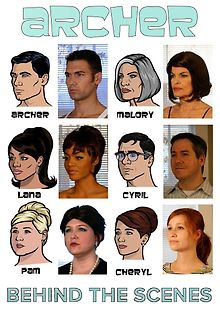 За кулисами мультсериала Спецагент Арчер