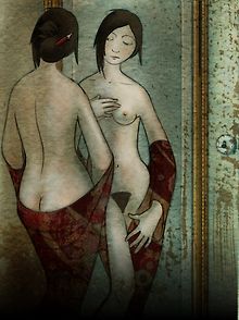 Женщина-скелет